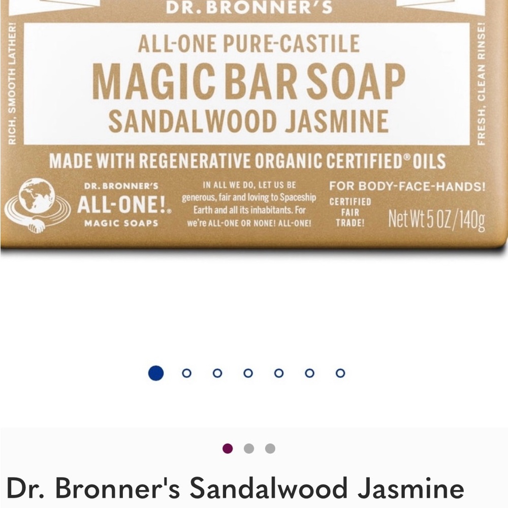 Sandalwood Jasmine Magic Bar Soap